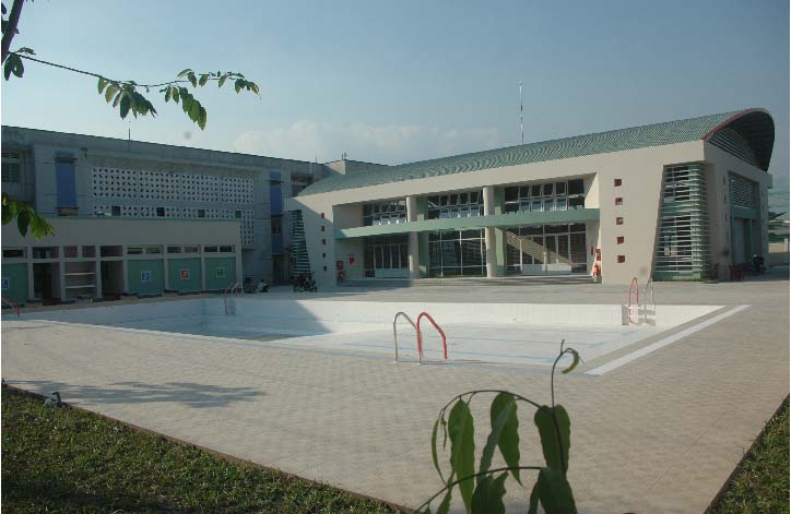 Khu TDTT Trường PTCS Chu Văn An