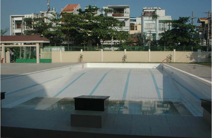 Khu TDTT Trường PTCS Chu Văn An